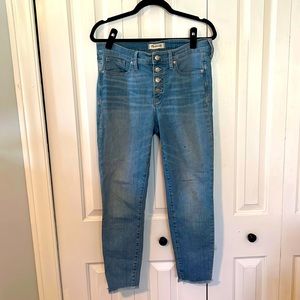 Madewell 9” High-Rise Skinny Crop Size 29